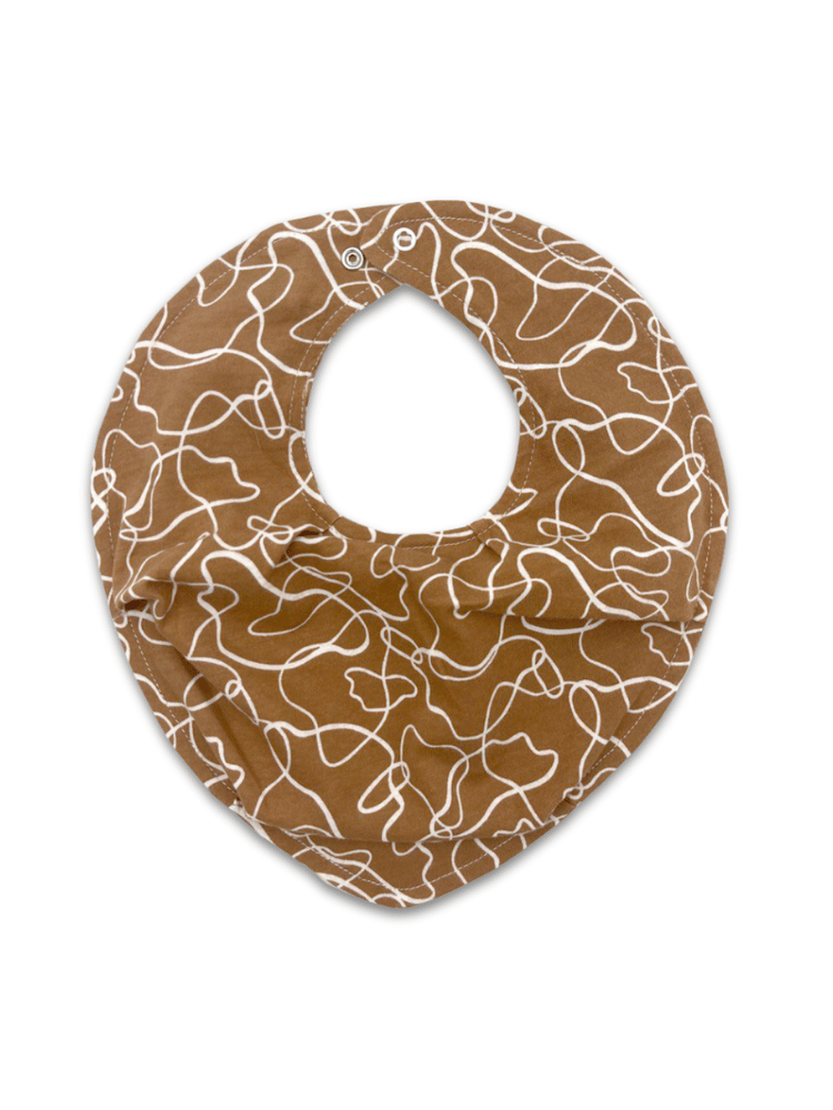 Rustic Swirl Bandana Bib