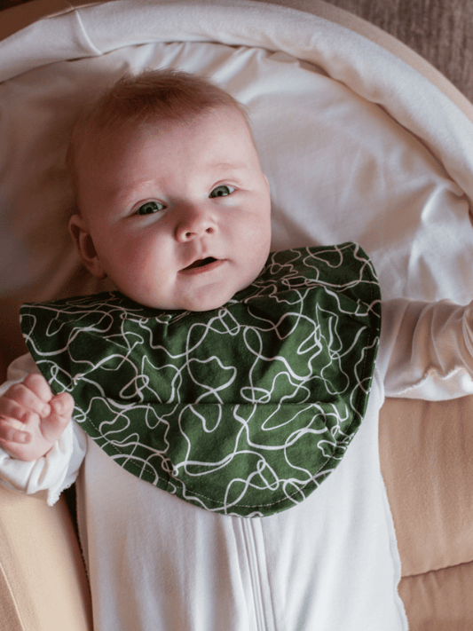 Forest Swirl Bandana Bib