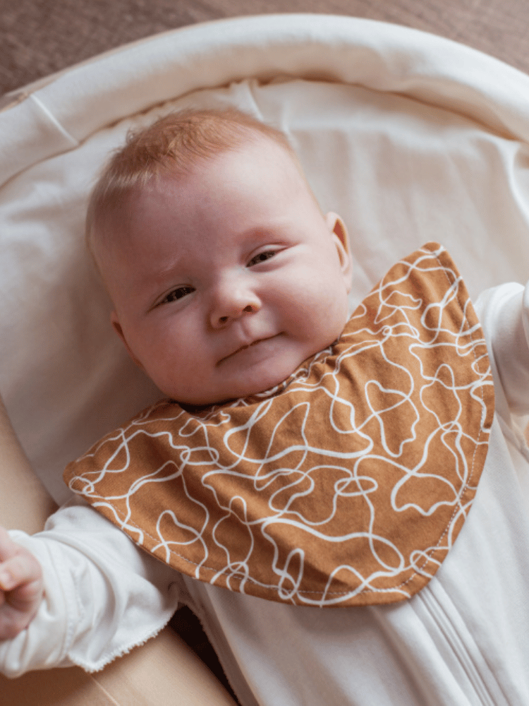 Rustic Swirl Bandana Bib